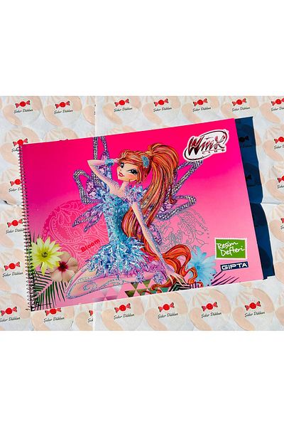 ÖZ KIRTASİYE Winx Clup Picture Notebook 1 Piece (with Gift)