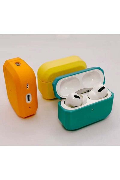 3D Brothers Flat Edged AirPods Pro 2 Case  A Modern Design for Ultimate Protection