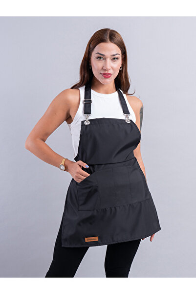 velvettowels مريلة تصفيف الشعر مقاومة للدهان والسوائل و4 جيوب