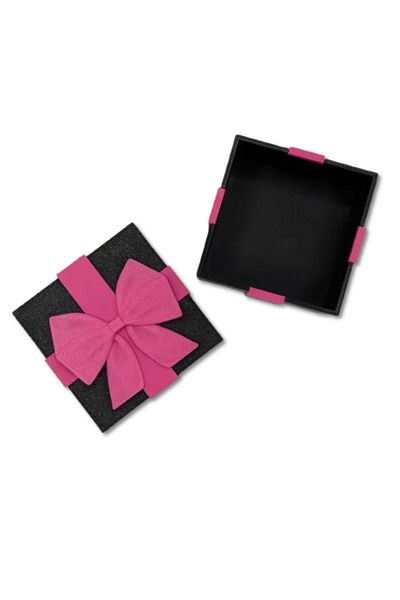 3D Brothers 3 PCs Squid Game Gift Box – Black & Pink Elegance 6X6 cm