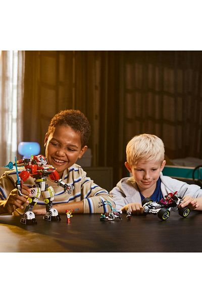 LEGO LEGO DREAMZzz set - Cooper's tiger robot and Zero's hot rod (71497)