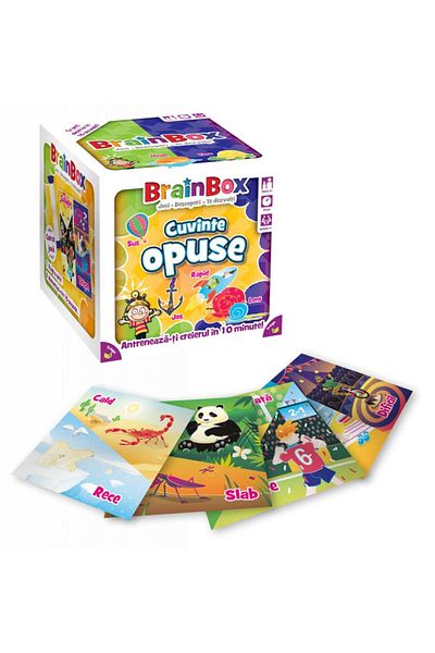 Asmodee Joc Brainbox - Cuvinte Opuse