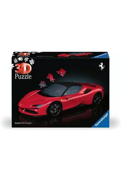 RAVENSBURGER - 3D Ferrari SF 90 puzzle 108 pieces