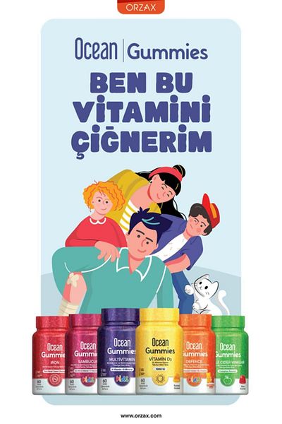 Ocean Gummies Defense 60 Chewable Forms 3 Units