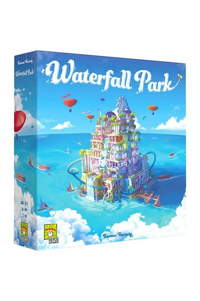 Asmodee Board game Waterfall Park, English language