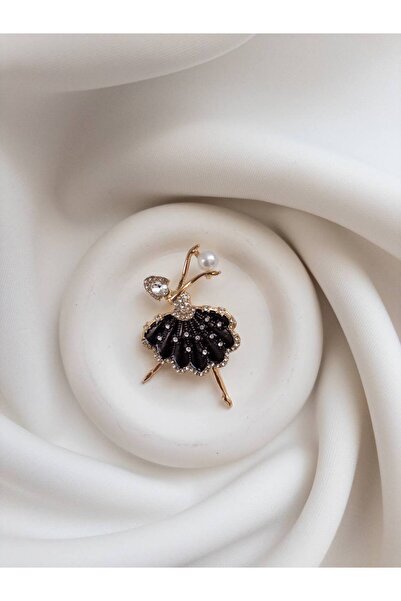 Minne Jewelry-Accessory Balerin Broş - Yaka İğnesi