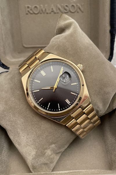 Leerybee Quartz Calendar Men's Wristwatch Nk-15