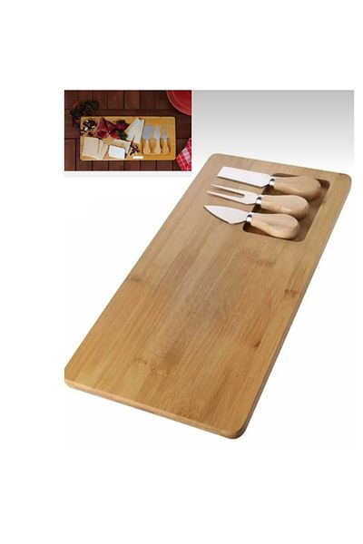 CNSZ Bamboo Plate, Bamboo Presentation Plate, Bamboo Cheese Plate, Breakfast, Presentation Plate