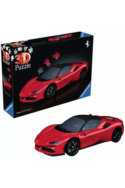 RAVENSBURGER - 3D Ferrari SF 90 puzzle 108 pieces