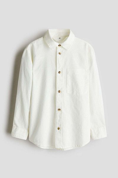 H&M Linen-blend Shirt