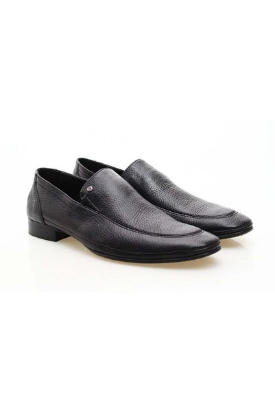 Butik PANTOFI BĂRBAȚI FĂRĂ șireturi, CULOARE NEGRĂ, PIELE AUTENTICĂ