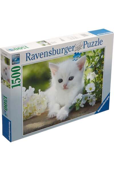 RAVENSBURGER - Puzzle pisicuta alba 1500 piese design nou