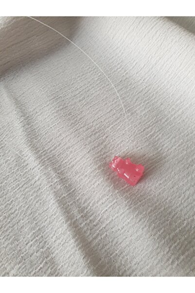 LuArte قلادة شبح مع دمية دب