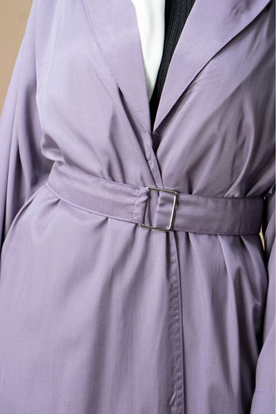 outline Three-piece formal abaya, purple