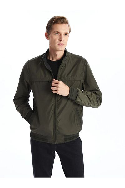 LC Waikiki Ανδρικό παλτό μεσαίου πάχους LCWAIKIKI Classic Standard Fit Stand Collar