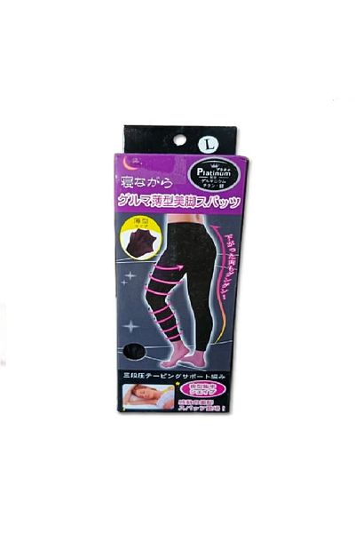 Generic PLATINUM Leg Slimming and Tummy Control Pants, Black