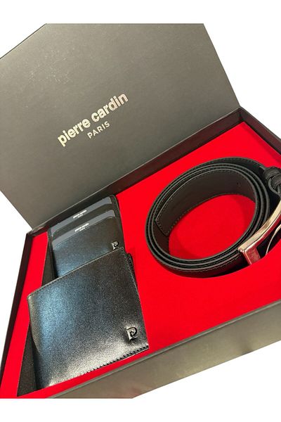 Pierre Cardin Set of Belt-Wallet and Card Holder Vr.K.25.D.01S4