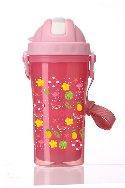LUQU BABY LuQu Kids Double Layer Heat Insulation Water Bottle, 340ML