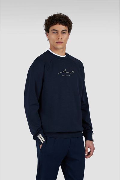 PAUL&SHARK Algyel Ropa in Men's National Fit Long Sleeve Fashion Logos 25411854 -050