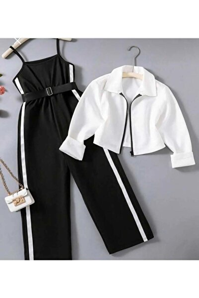 KOKOŞ BEBEK Kokoş Kemer Dahil Tulum ve Ceketli Takım - 10/16 Yaş