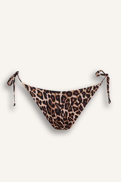 DeFacto Μπικίνι με σχέδιο Leopard Bottom-fall In Love A0696ax25sp