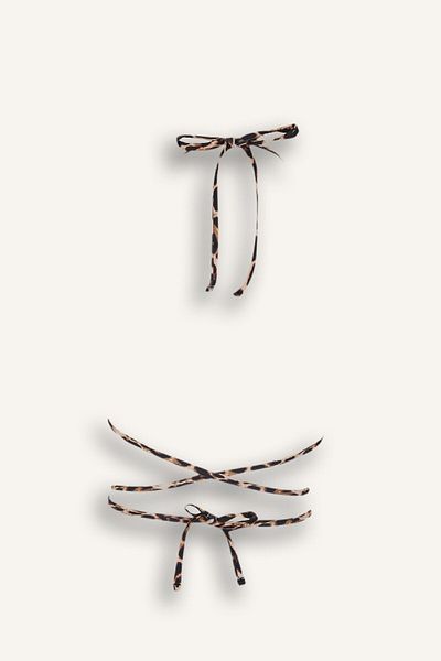DeFacto Μπικίνι με λεοπάρ μοτίβο Top-fall In Love A0695ax25sp