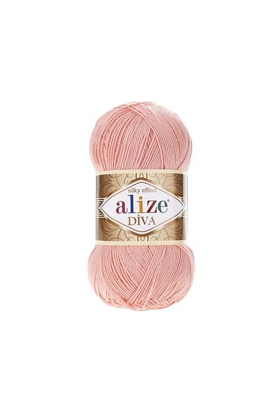 Alize Diva Mercerized Thread 145 Powder Crop Καλοκαιρινό Φόρεμα Μπικίνι Διπλό Pareo Πλεκτό Σχοινί Καλοκαιρινό Φόρεμα Μπικίνι