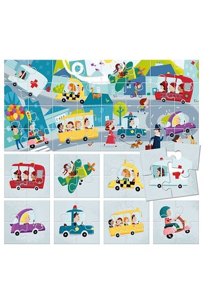 CARIOCA Headu Puzzle 8+1 City (2-5 Years)