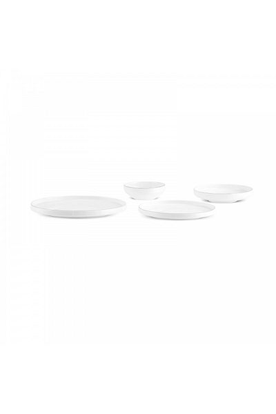 Karaca Karaca Streamline New Saturn Gold 24-teiliges Tafelservice, 6 Personen