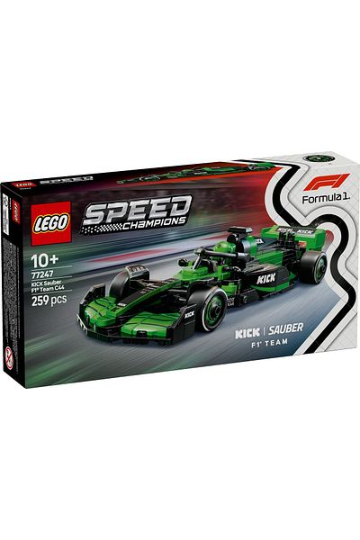 LEGO Set LEGO Speed Champions - Masina de curse KICK Sauber F1® Team C44 (77247)