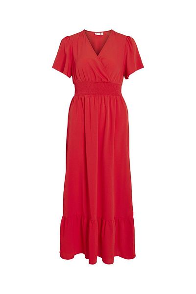 VILA Maxikleid Kurzarm