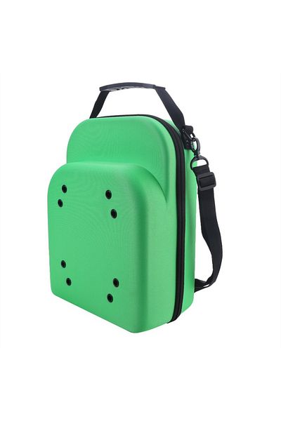 Choice Green Portable Outdoor Travel Hat Carrier Case Caps Storage Hard Shell Hat Protective Box Hat Travel