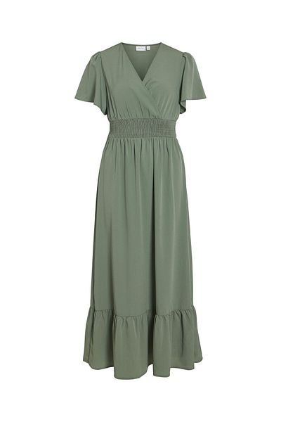 VILA Maxikleid Kurzarm