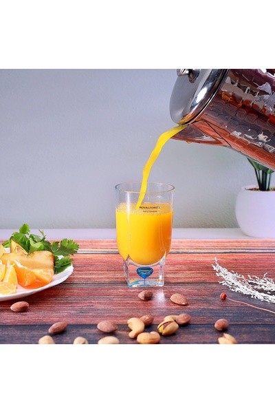 ROYALFORD Acrylic Glass With Crystal Base