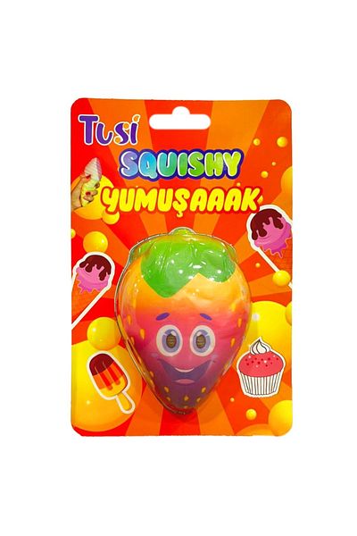Tusi kids Tusi̇ Squishy Foam Toy Strawberry 3+