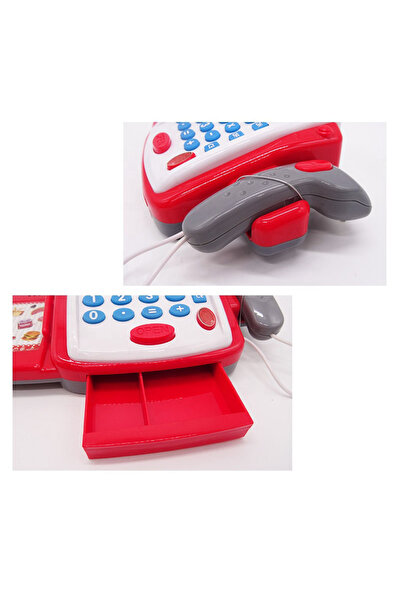 Salamandra Salamandra Kids Marking House with LCD Screen, Scanner, Drawer, Lights and Sounds, Multicolor