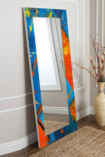 Hediyeler Kapında Colorful Dekoratif Boy Aynası 150x60cm