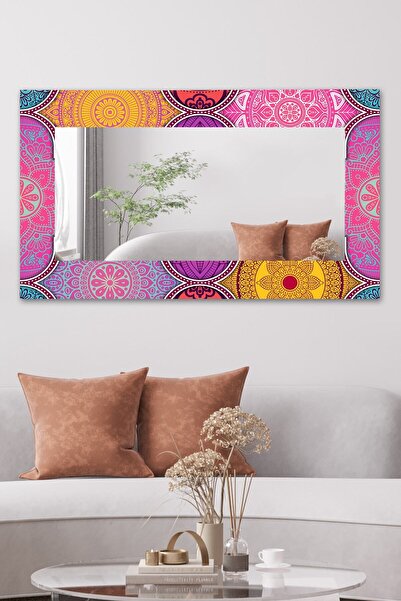 Hediyeler Kapında 60x100 cm Dekoratif Karnaval Duvar Aynası Antre Salon Banyo...