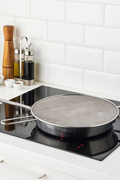 Binbirreyon Yağ Sıçratmaz Kapak 34cm Paslanmaz Çelik RA489