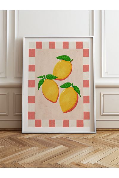 HOMEPACK Single Wooden Framed Painting One Piece Poster Painting Tk/1011