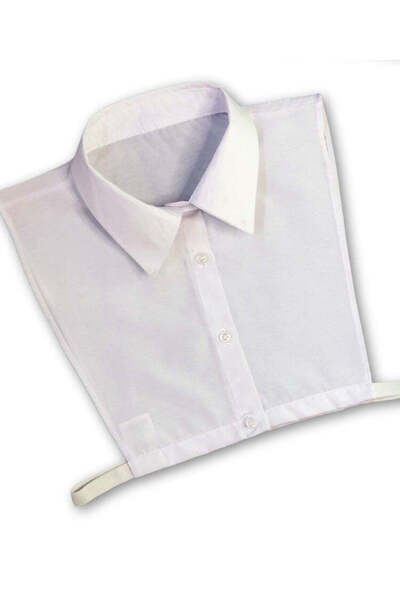 mirach Textile Weißes Damenhemd mit Kragen - White - L-XL