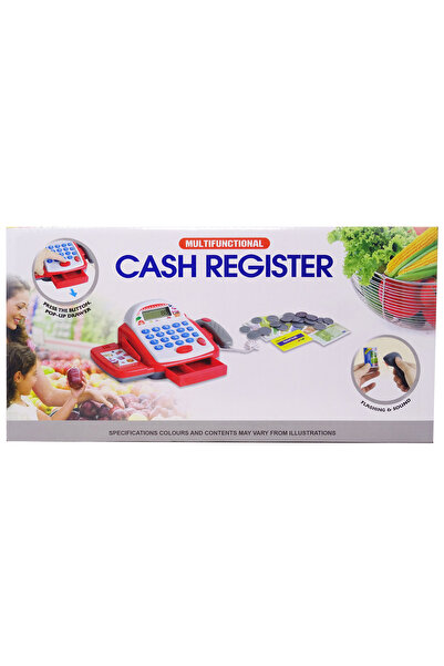 Salamandra Salamandra Kids Marking House with LCD Screen, Scanner, Drawer, Lights and Sounds, Multicolor