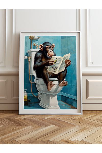 HOMEPACK Single Wooden Framed Painting One Piece Poster Painting Tk/986