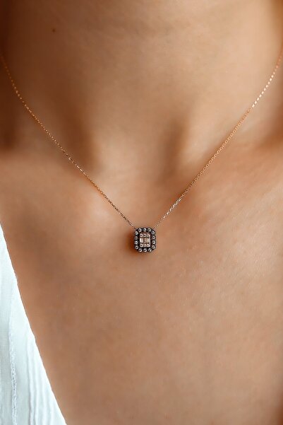 SEMİZ KUYUMCULUK Eskitme Baget Kolye