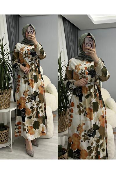 suphan tekstil فستان نسائي من الفسكوز