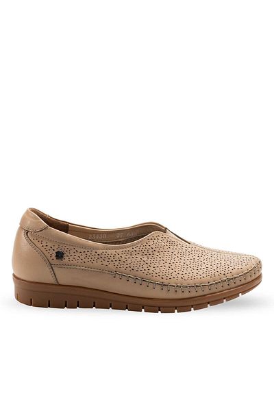 Forelli Pantofi din piele bej - Essel-G Femei