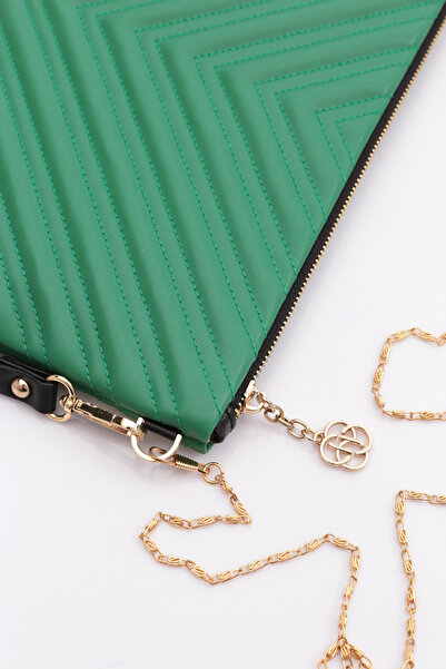 DGN Kadın Portföy Çanta Çim Yeşili Soft 51123448