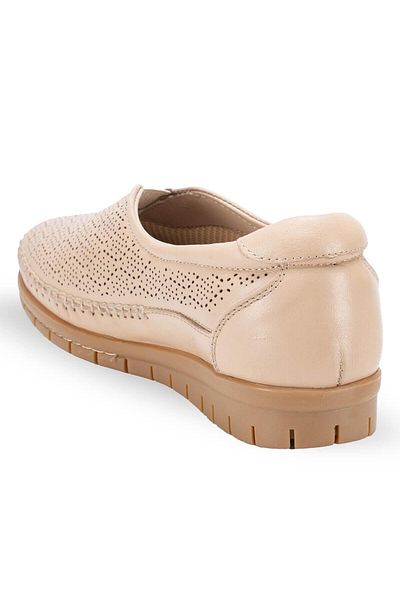 Forelli Women's Leather Shoes - Light Mink