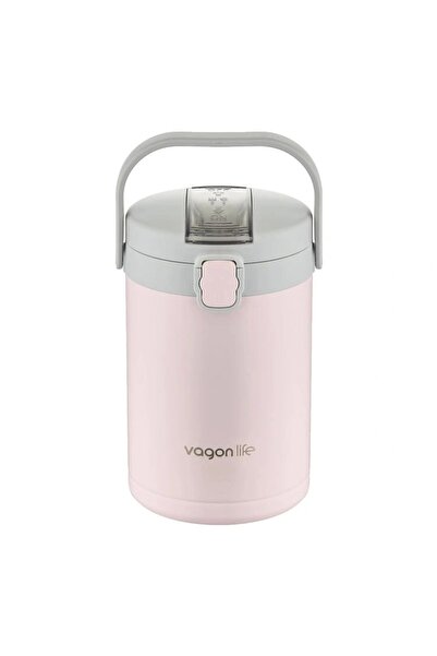 Vagonlife Vagonli̇fe Steel Lunch Box Single Chamber Two Compartment Lunch Box Bl10089 2100 ml