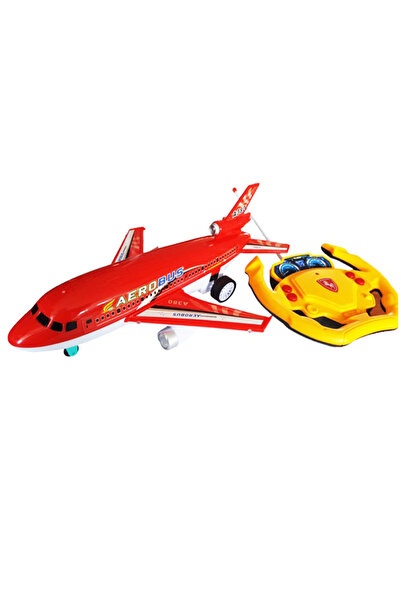 Salamandra Kids Самолет Airbus 380 със светлини и дистанционно управление, ЧЕ...